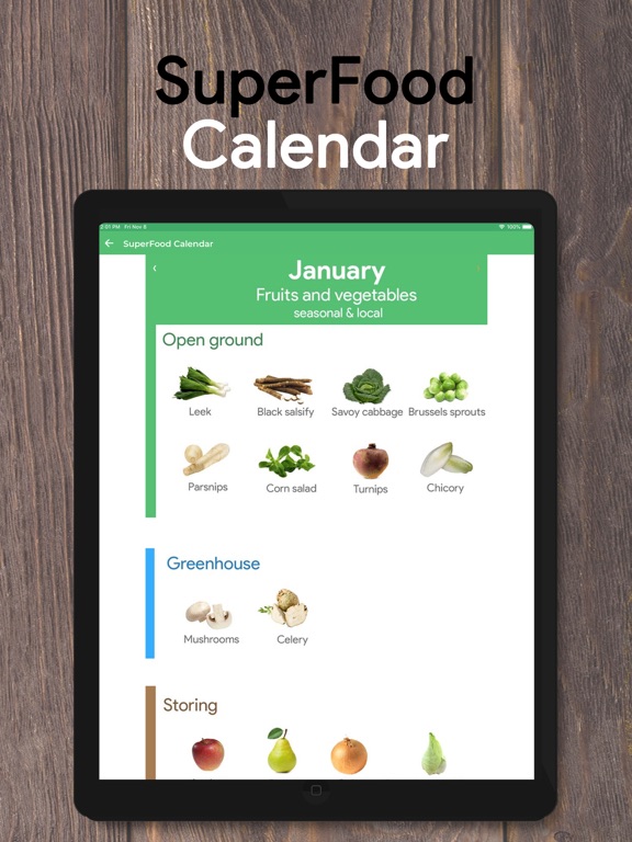 SuperFood - Healthy Recipes iPad screenshot 5 - Food & Drink app