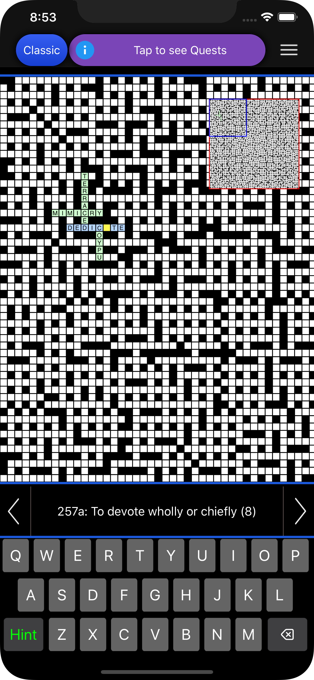 The Big Crossword screenshot 5