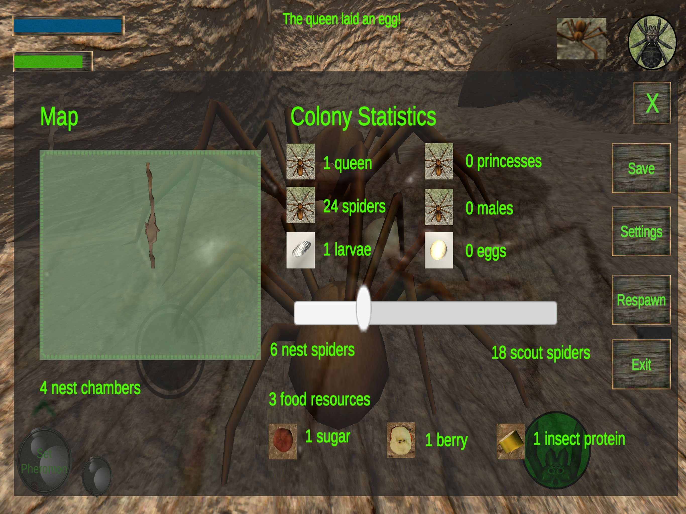Spider Colony Simulator screenshot 10