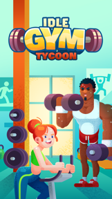 Idle Fitness Gym Tycoon - Game screenshot