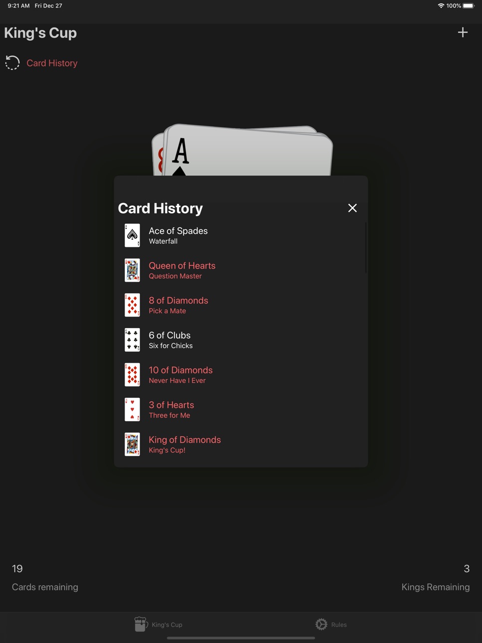 iPad screenshot