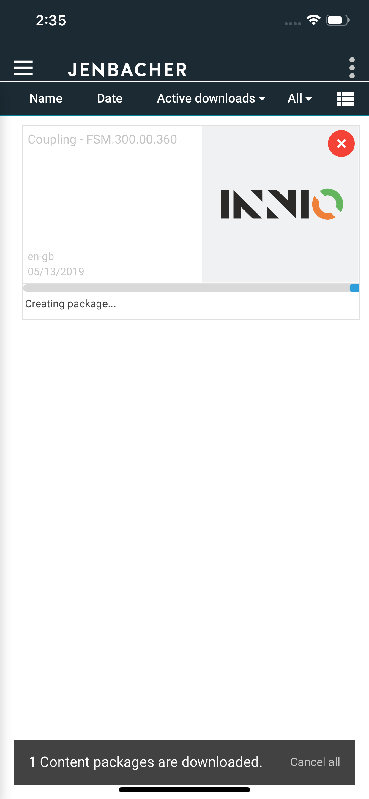 Jenbacher Reader screenshot 3