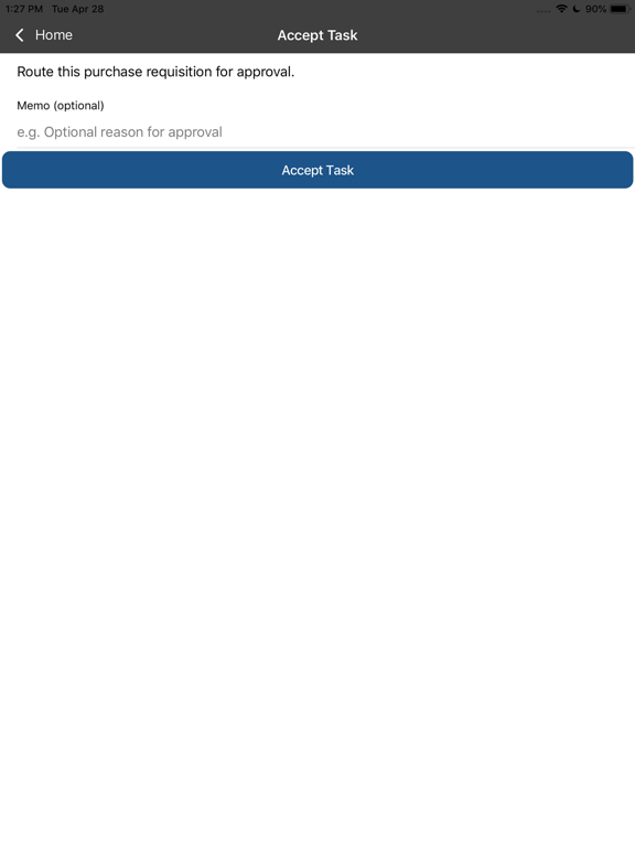 MxApprove iPad screenshot 4 - Business app