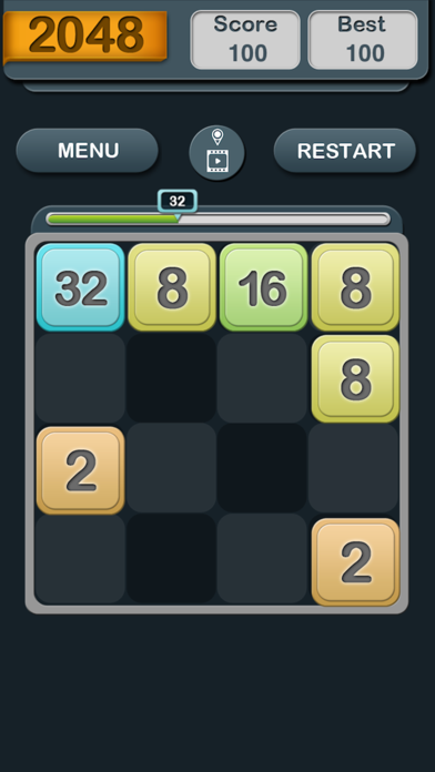 Screenshot #3 pour 2048 Mania Deluxe