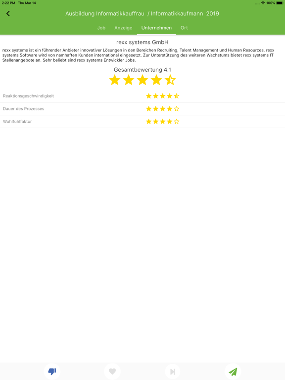 Jobbringer by finest jobs iPad screenshot 7 - Social Networking app