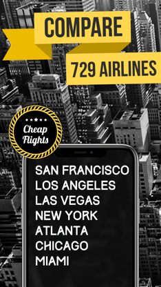 Cheap Flight Finder & Tickets screenshot 1
