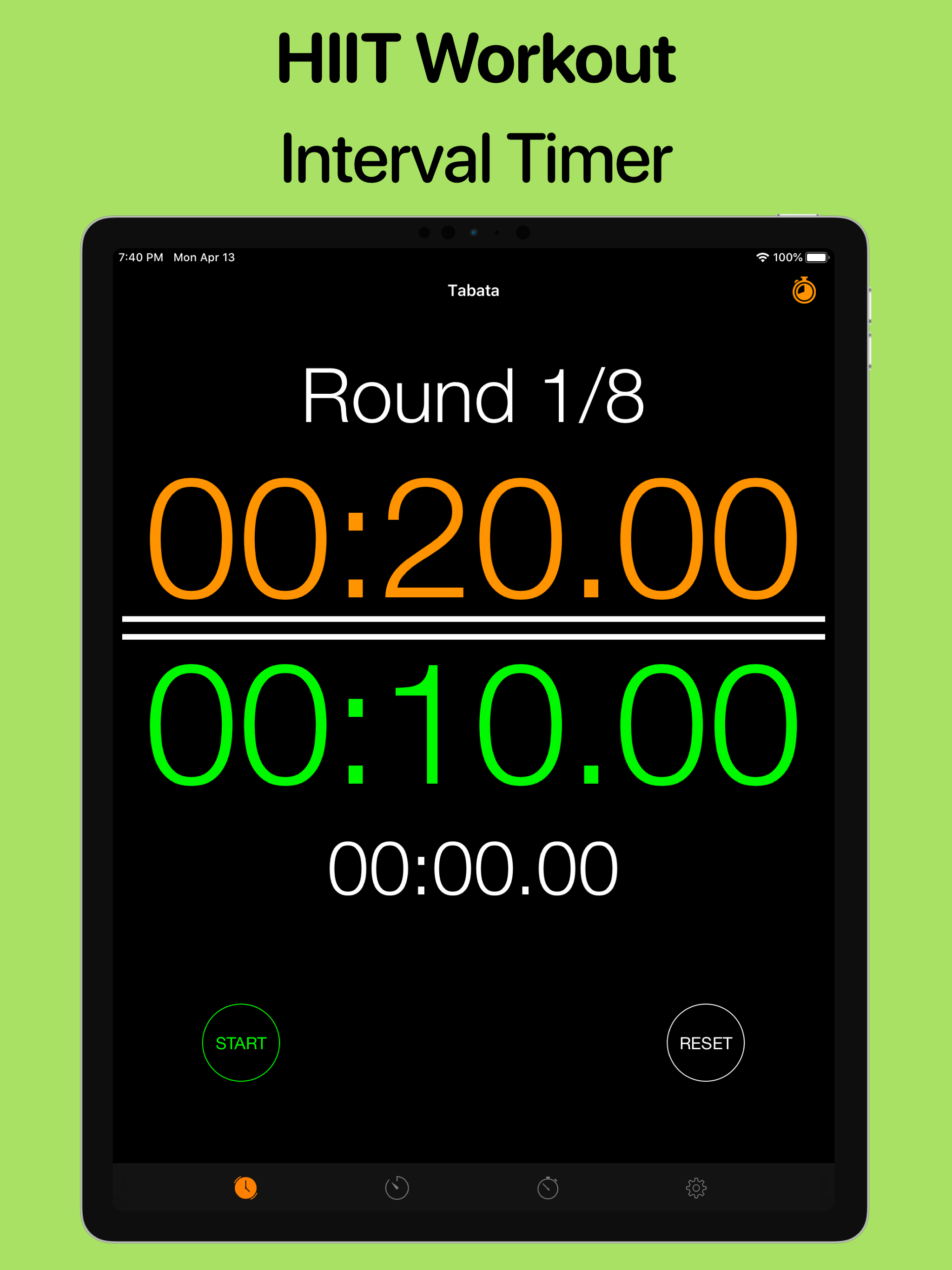 Workout Timer - HIIT Tabata