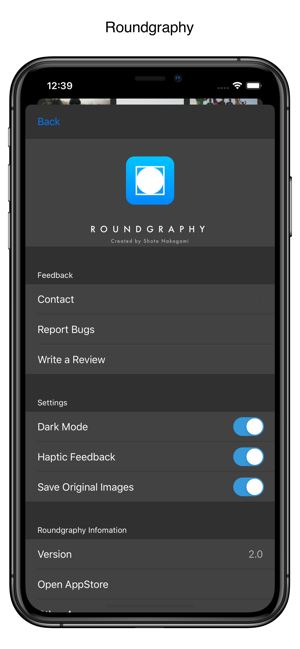 ‎Roundgraphy Screenshot