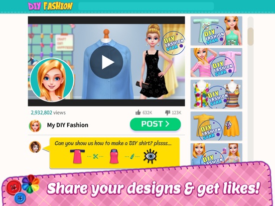 DIY Fashion Star iPad app afbeelding 4