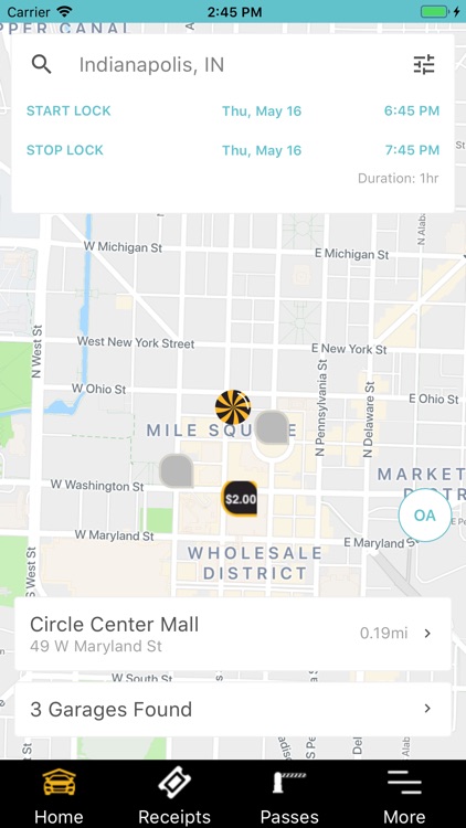 SweetSpot Parking App