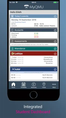 Game screenshot MyQMU apk
