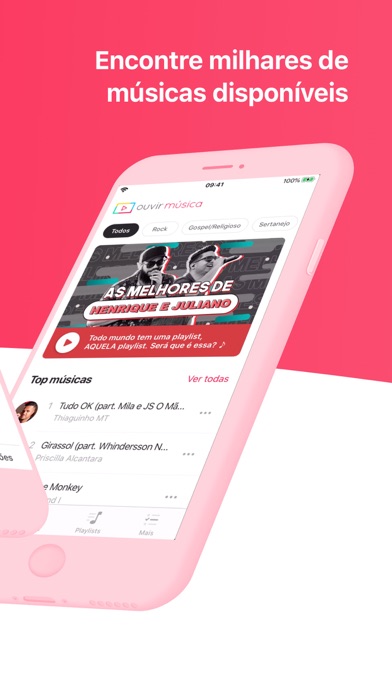 Screenshot #2 pour Ouvir Música