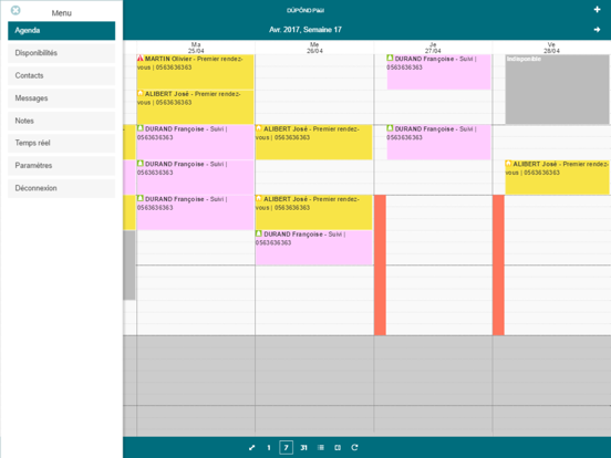 Screenshot #6 pour Agenda En Ligne
