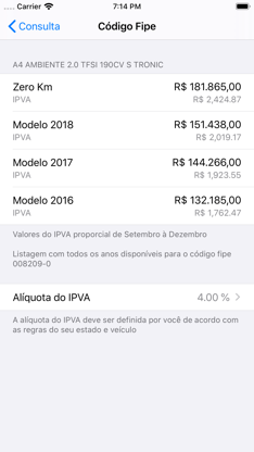 Car Ad - Tabela FIPE screenshot 4