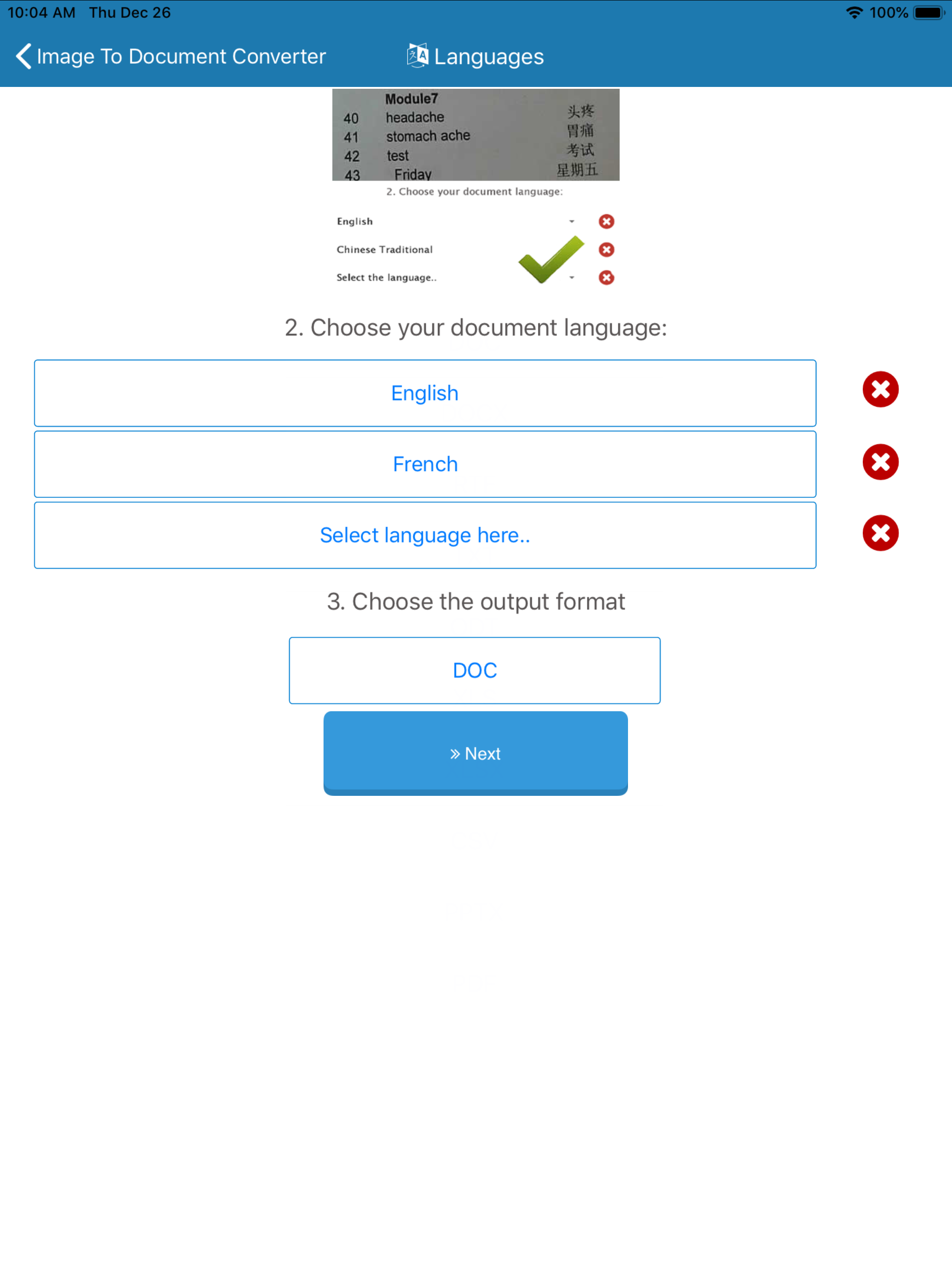 Image to Document Converter