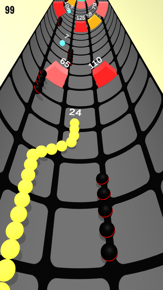 #6. Rolly Snake Vs Vortex Block (iOS) By: 广杰 周