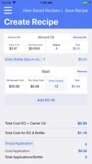 EO Recipes screenshot 2