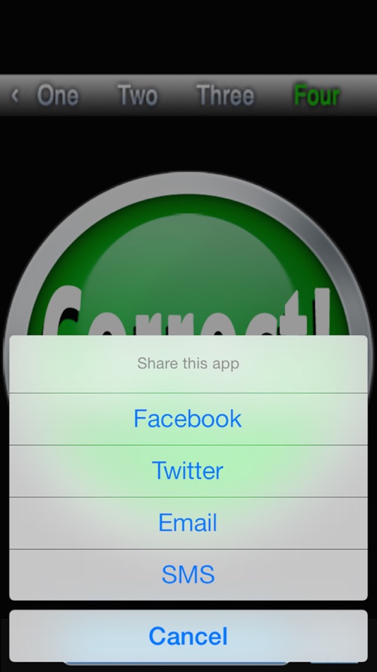 #5. Correct Button (iOS) 由: The Ritz Acme Ltd Liability Company