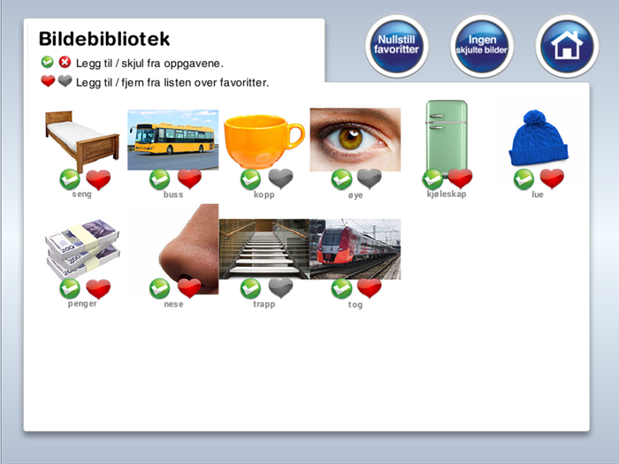 Dagligliv mini Afasi-app
