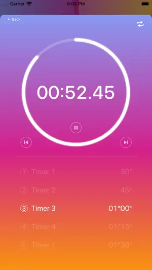 HiiT - Training Timer screenshot 1