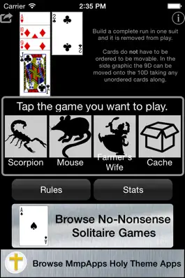 Game screenshot Scorpion Solitaire mod apk