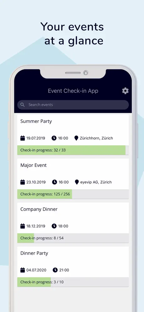 eyevip Check-In