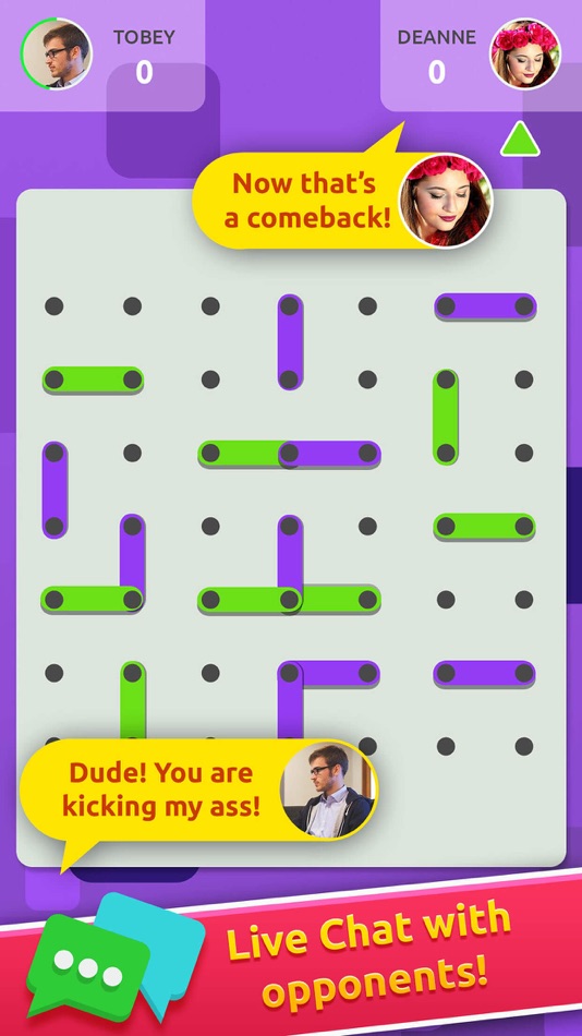#7. Dots and Boxes: Multiplayer (iOS) 由: CodeHound