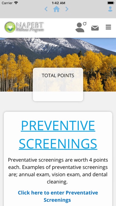 NAPEBT Wellness Screenshot