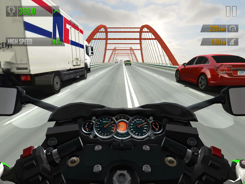 Turbo Racing 3D: Moto Rally official gameplay screenshot 2