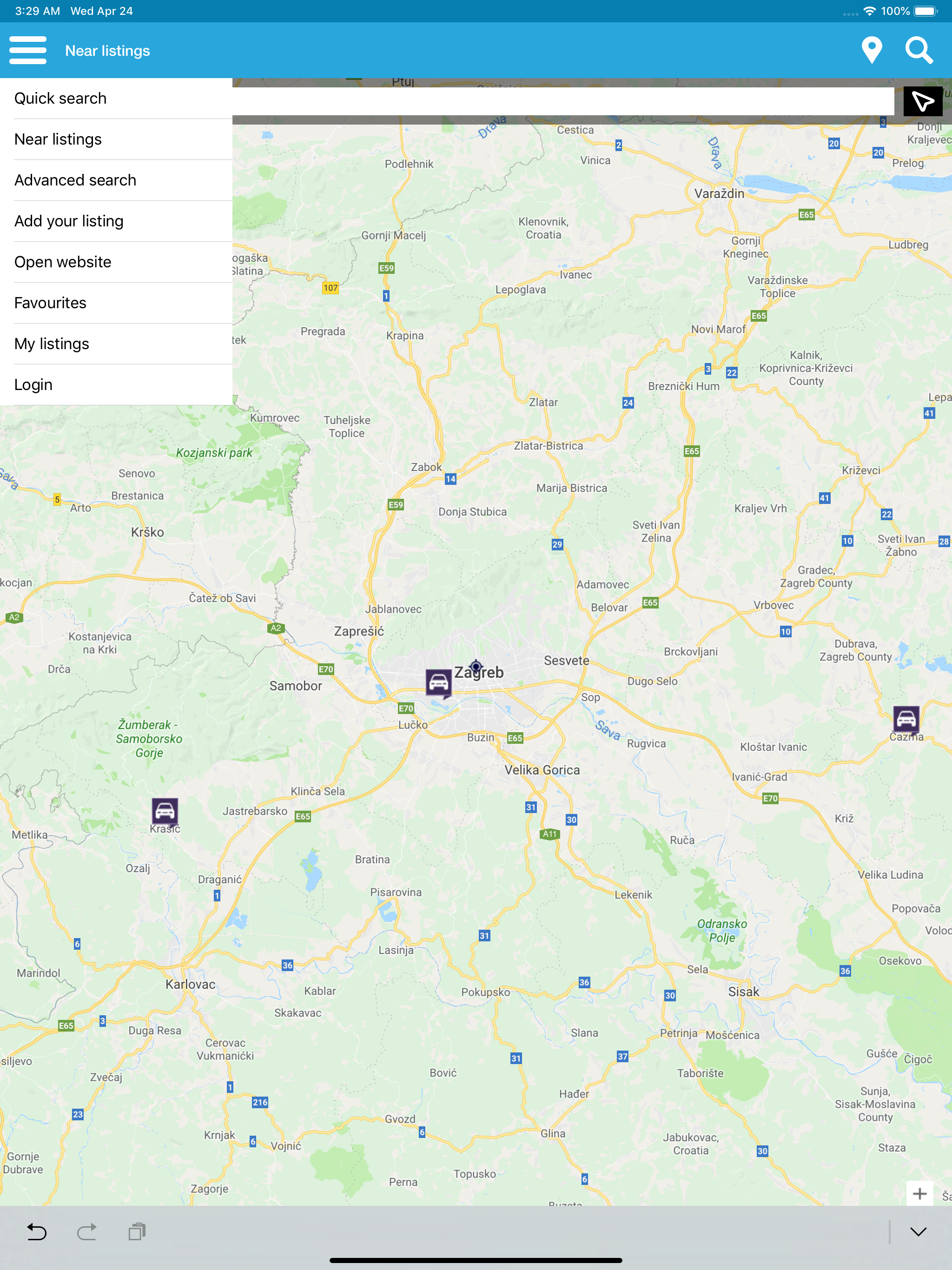 Car Dealer Directory App