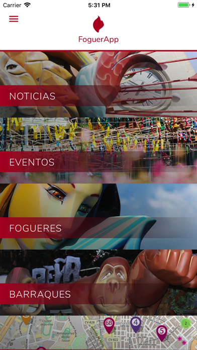 FoguerApp Screenshot