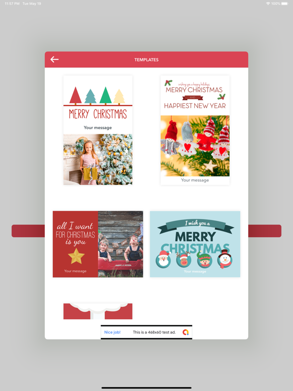 Screenshot #6 pour greeting cards & ecards maker