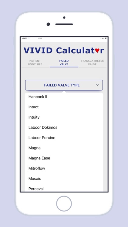 VIVID Calculator