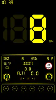 speedometer .. iphone screenshot 3