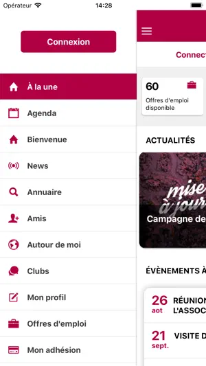 ENSEA Alumni screenshot 2