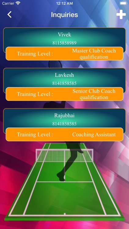 Smart Tennis TrainingOwnerApp screenshot-8