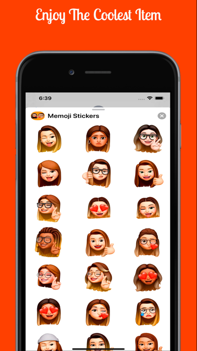 Screenshot #3 pour Stickers Memoji