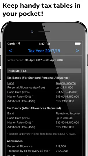 UK Tax Tool 2026 iPhone Ekran Görüntüsü 3