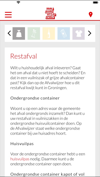Afvalwijzer Groningen screenshot-7