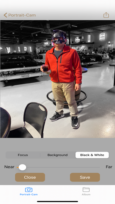 Portrait-Cam iPhone screenshot 4 - Entertainment app