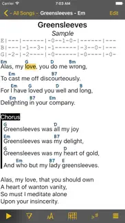 songbook chordpro iphone screenshot 1