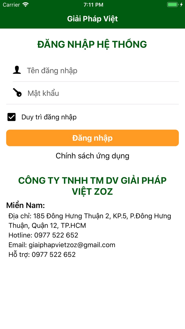 iPhone screenshot
