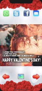 Valentine Day Greeting Cards screenshot #2 for iPhone