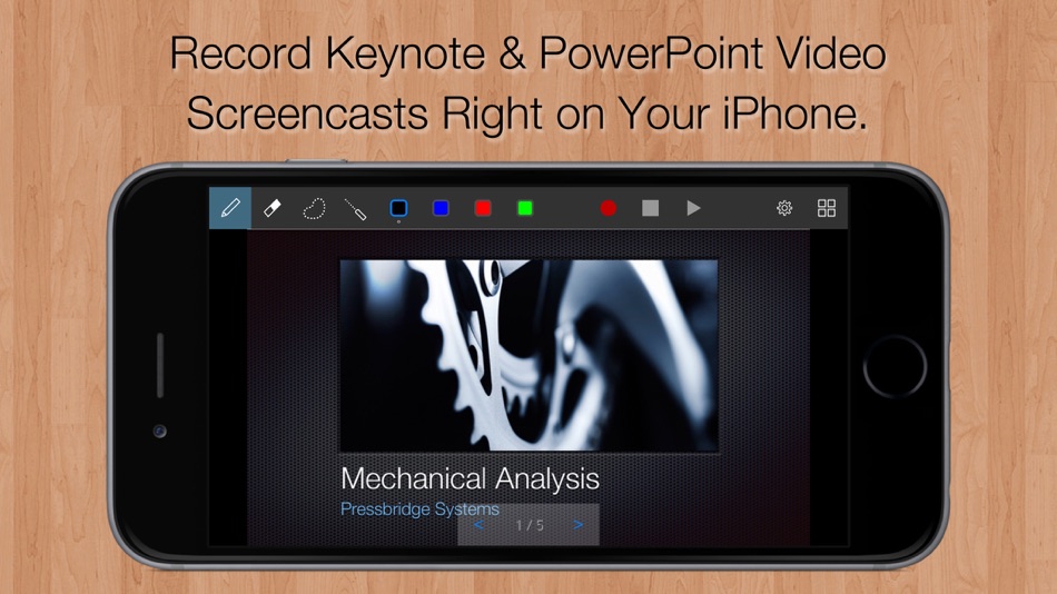 Slidecast: Screencast Recorder - 1.6 - (iOS)