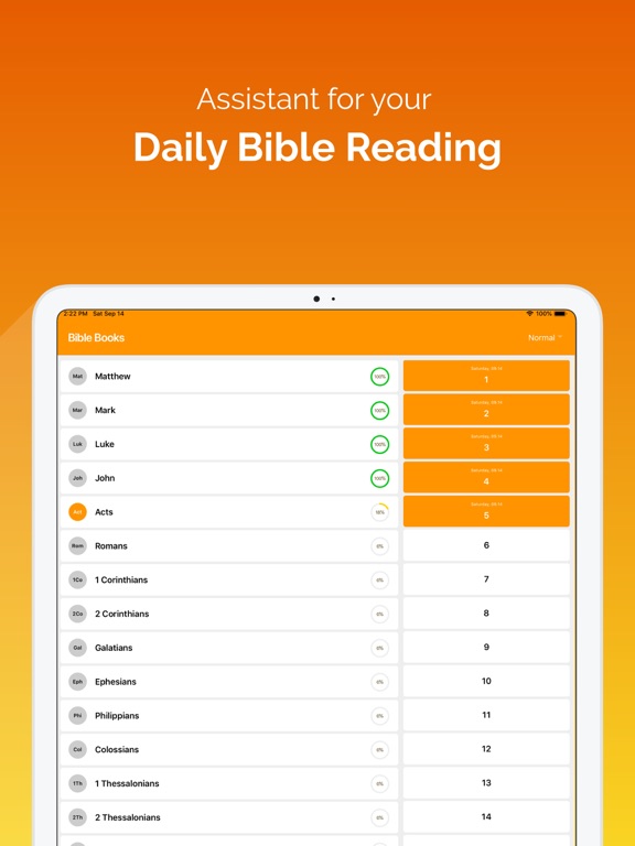 Screenshot #4 pour Bible Reading Assistant