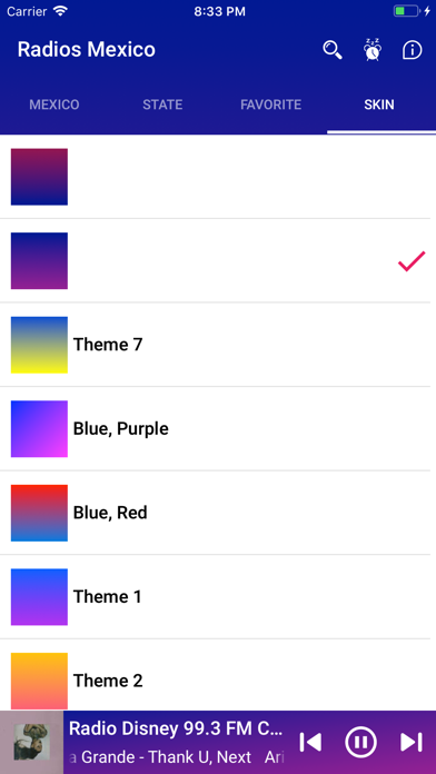 Radios de Mexico FM/AM iPhone screenshot 5 - Music app