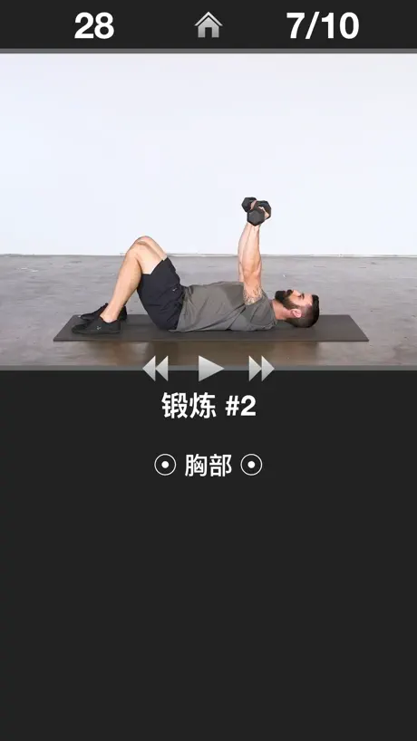 每日手臂锻炼 - 运动健身程序