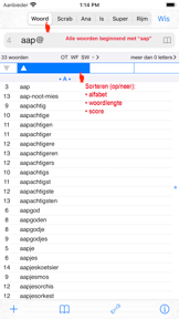 NL Woordvinder Nederlands PRO screenshot