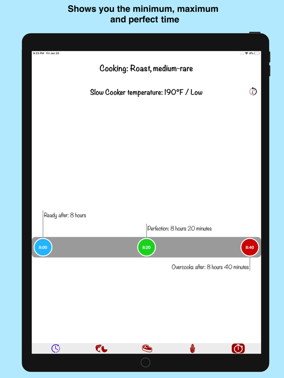 Screenshot #4 pour Slow Cooker Temperature& Timer
