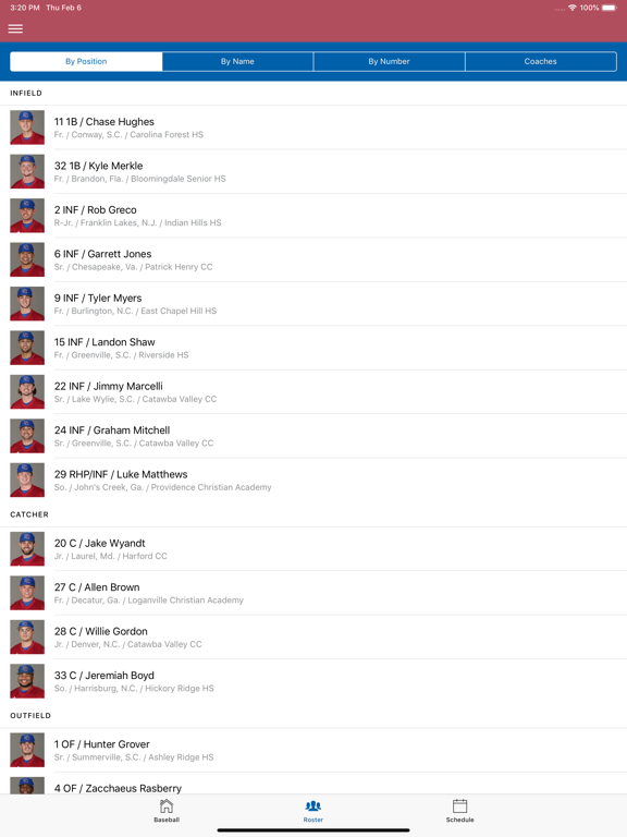 Presbyterian College Athletics iPad screenshot 4 - Sports app